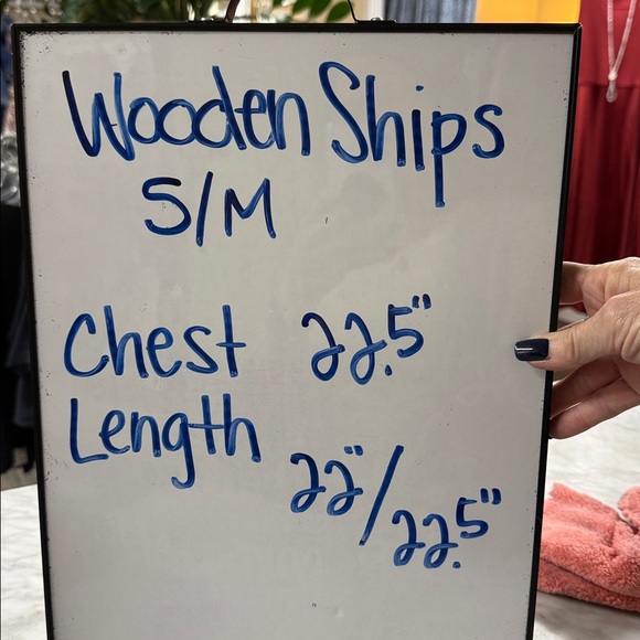 Wooden Ships Fare Isle Snowflake Crewneck Sweater Size S/M - Picture 6 of 8